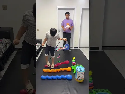 Family Balloon Stomp Challenge #Funny #Comedy #Fun #FunnyShorts #FunnyFails #FunnyGames