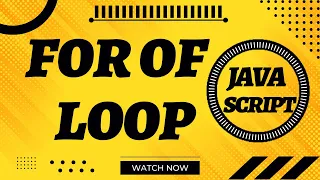 For of loop JavaScript complete in Web Coding With Bilal