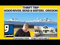 Thrifting Road Trip to Hood River Bend and Sisters Oregon Come thrift with me and see my haul