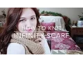 How to Knit Chunky Cabled Infinity Scarf