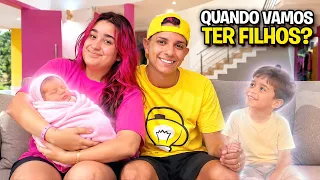 QUANDO VAMOS TER NOSSOS FILHOS? *Eles estão chegando