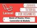 What is Route View Controller Model In Laravel Laravel Tutorial For Beginners step by step