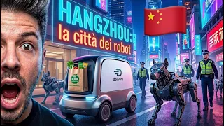 UN ROBOT MI HA PORTATO LA SPESA IN CINA 🇨🇳 Hangzhou 2026