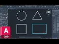 Making Shapes in AutoCAD
