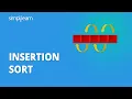 Insertion Sort Insertion Sort In Data Structures Insertion Sort Algorithm Simplilearn