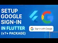 WEB Setup Google Sign-In in Flutter v7 SDK Update Easy Step-by-Step Guide