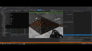 Blast3 C 3D old school game engine from scratch tech demo depth sorted rendering of 2D sprites