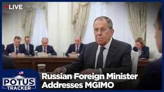 LIVE: Sergei Lavrov Speaks at MGIMO as Academic Year Begins | AC113