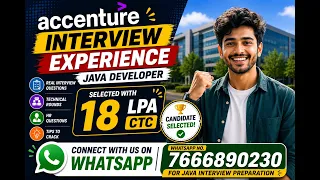 Accenture Java Interview Spring Boot Microservices Scenario based questions