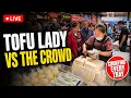 LIVE Tofu Lady vs Massive Morning Crowd Counting Every Tray Sold 2026