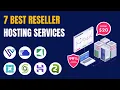7 Reseller Web Hosting Services 2025 White Label Web Hosting