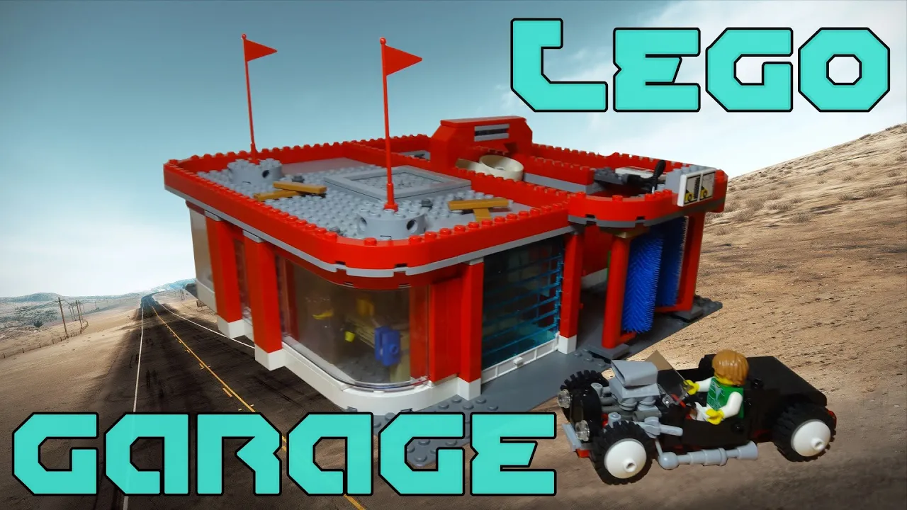 The LEGO Carwash. 