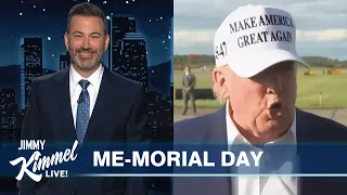 Trump Rants About Scum in Self-Serving Memorial Day Post, Mad at KGBFF Putin & Macron Shoved By Wife