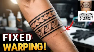 Armband Tattoo Mistake Tattoo Tutorial FREE Maori Design Template