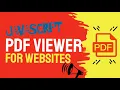 Easy PDF Viewer with JavaScript and HTML - Tutorial