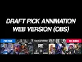 WEB APP Draftpick Animation Overlay Mobile Legends | Update Lukas - OBS (Manual Without In Game API)