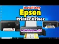 How to Download Install Any Epson Printer Driver in Windows 10 PC or Laptop - 2025