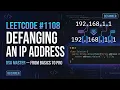 LeetCode Explained Defanging an IP Address Java DSA for Beginners