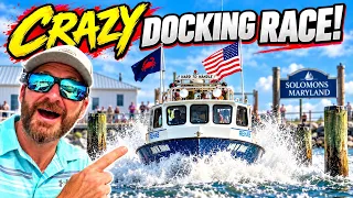 Crazy Crab Boat Docking Races & Getting My Old Yacht Back in the Water!