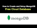 How to create MongoDB Free cloud Database Atlas Database