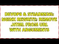 DevOps SysAdmins Nginx rewrite remove html from URL with arguments