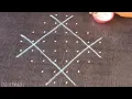 Download Lagu Easy sikku kolam with 8-2 straight dots|Melikala muggu|Simple rangoli for beginners|Unique Rangoli