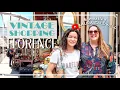 VINTAGE MARKETS in FLORENCE - ITALY Hunting for vintage fashion and home decor