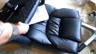 Giantex Ergonomic Executive Office Chair Unbox Assemble Review