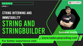 String Interning and Immutability Strings and StringBuilders in JAVA