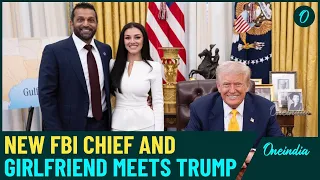 Kash Patel, Girlfriend Alexis Wilkins Meet Trump After FBI Oath, Post ‘God Bless America’ On X