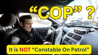 Where Did the Word Cop Come From
