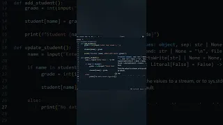 Build a Student Grade System in Python Mini Project for Beginners