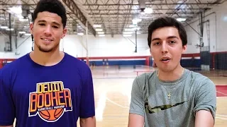 devin booker broke my ankles 1 on 1 vs devin booker