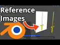 How to use REFERENCE IMAGES in Blender 2 9 Create a Low Poly Model