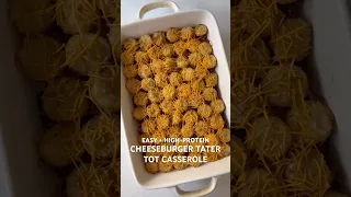 Cheeseburger Tater Tot Casserole