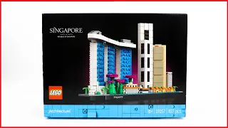 Lego 21057 Architecture Singapore Speed Build