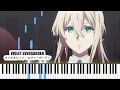 Violet's Letter - Violet Evergarden Piano Cover | Sheet Music [4K]