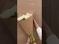 Lagu How to easily wrap flowers 🤍