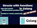 08 Structs with functions in Golang BTP