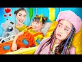 Download Lagu Rich Kid VS Poor Kid In The Hospital - Funny Stories About Baby Doll Family