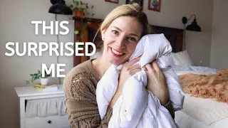 HONEST REVIEW Quince Premium Down Comforter Best Affordable Down Duvet Comforter