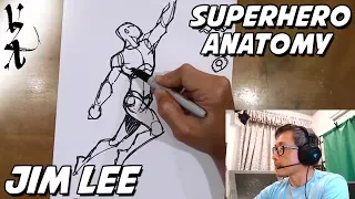 jim lee how to draw superhero anatomy and dynamic figures