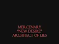 Mercenary - New Desire