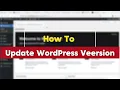 How to Update WordPress Version Full Guide 2025