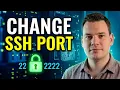 Stop Using Default SSH Port on Linux