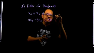 Integer Linear Programming - Using Binary Variables in Constraints Part 1