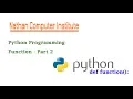 Python Programming - Functions