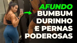 Como fazer o AFUNDO | Ganhe perna e GLÚTEO com esse exercício