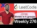 Divide a string into groups of size K LeetCode 2138 Weekly LeetCode 276 String STL