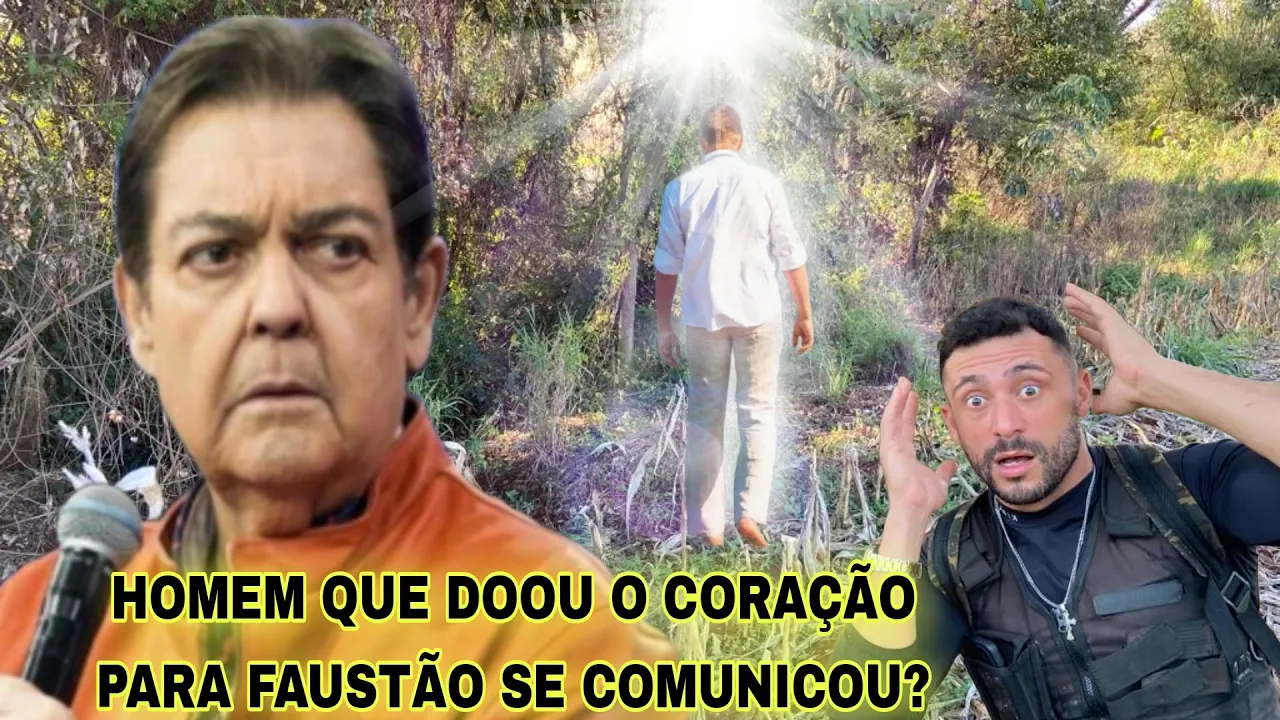 HOMEM QUE DOOU O CORAÇÃO PARA FAUSTÃO SE COMUNICOU E DEIXOU UM RECADO - SPIRITBOX